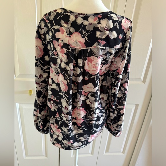 Joie Floral Silk Blouse Size Small - Picture 6 of 7